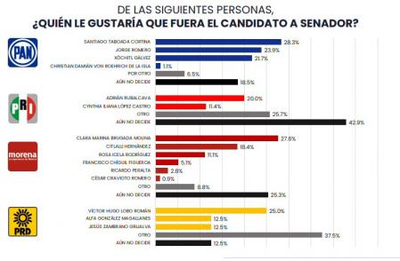 Encuesta sobre Senado revela fortalezas y debilidades de Morena y Alianza  en CDMX
