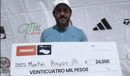 Martín Hoyos se llevó un premio de 24 mil pesos