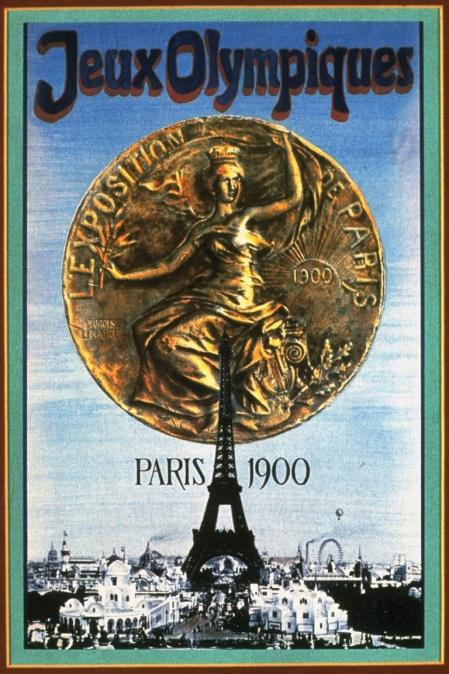 Cartel oficial de los JO de París 1900