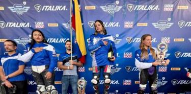 Las mujeres están listas para el motociclismo: Sara Varón, ganadora de la Copa ITALIKA