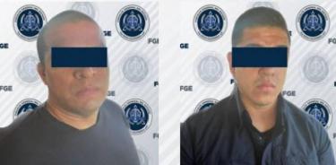 Los policías detenidos, Martín Trinidad de 36 años y Esteban Heriberto de 29 años/