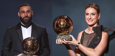Benzema y Putellas reciben el Balón de Oro