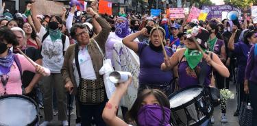 Marcha Internacional contra la Violencia a las Mujeres CDMX