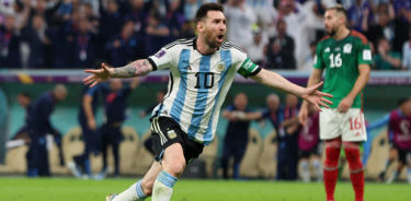 Lionel Messi abrió el marcador de Argentina
