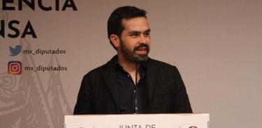Jorge Álvarez Máynez, líder parlamentario de MC, señaló que con ésta ya es la tercera vez que volverán a defender su derecho a la representación.
