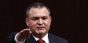 El exsecretario de Seguridad está acusado por aliarse con el Cartel de Sinaloa