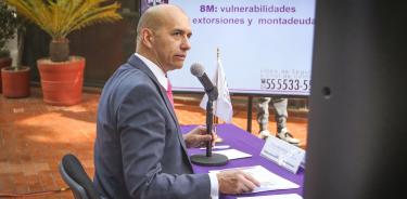 conferencia Salvador Guerrero Chiprés 8m vulnerabilidades por extorsion y montadedas.