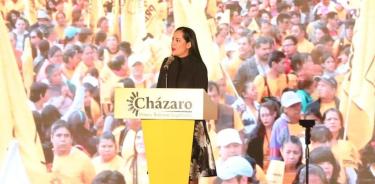 La alcaldesa en Cuauhtémoc, Sandra Cuevas