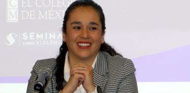 La presidenta del Instituto Electoral del Estado de México, Amalia Pulido.