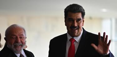 Lula da Silva dio una calurosa bienvenida a Nicolás Maduro en Brasilia