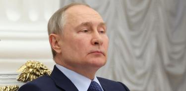 El presidente de Rusia y criminal de guerra, Vladimir Putin
