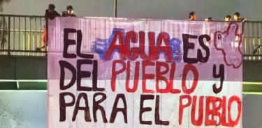 Manifestación vecinal en Sam Gregorio Atlapulco