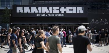 Imagen de un concierto de Rammstein en Berna, Suiza, 2023