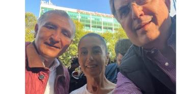 Claudia Sheinbaum, Adán Augusto y Marcelo Ebrard, tres corcholatas de Morena que buscan ser candidatos para la presidencia 2024