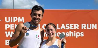 Lorenzo Macías y Tamara Vega, van por más metales al Mundial.