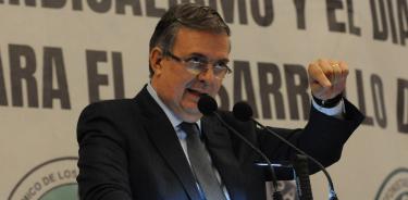 Marcelo Ebrard se reunió con líderes sindicales a los que planteó sus propuestas en caso de ser el presidenciable de Morena/CUARTOSCURO/