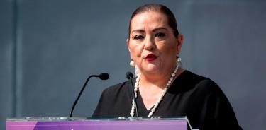 La consejera presidente del INE, Guadalupe Taddei, encabezó la Ceremonia Cívica con motivo del inicio del Proceso Electoral Federal 2023-2024