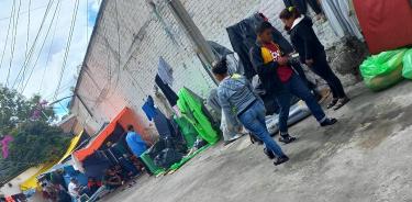 Albergue para migrantes  Arcángel Rafael, ubicado en la alcaldía Iztapalapa