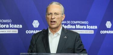José Medina Mora Icaza, presidente nacional de Coparmex/