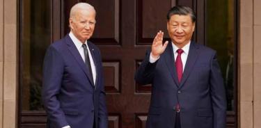 Los presidentes Xi Jinping y Joe Biden en su encuentro cerca de San Francisco.
