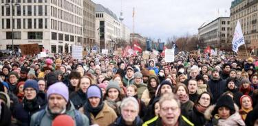 Las calles de Alemania se llenaron de protestas contra la extrema derecha