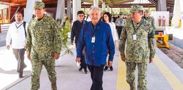 El presidente Andrés Manuel López Obrador, este miércoles en Palenque, Chiapas/CUARTOSCURO/