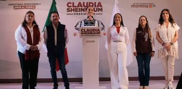 Claudia Sheinbaum Pardo, candidata a la Presidencia de la República, por la coalición 