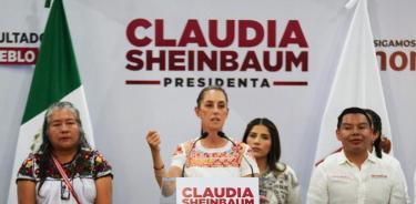 La aspirante Claudia Sheinbaum señaló que el descarrilamiento del Tren Maya, no afectará su campaña proselitista con miras a las elecciones presidenciales de junio próximo