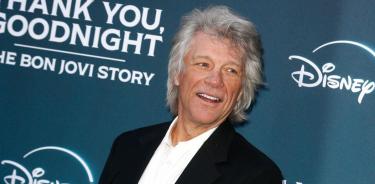 Jon Bon Jovi, vocalista y líder de la banda en la presentación de la serie documental