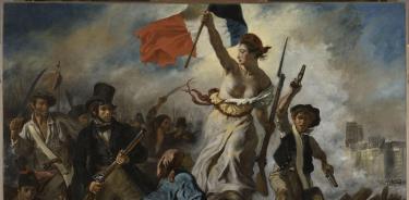 'La Libertad guiando al pueblo', del francés Eugène Delacroix (1798-1863)