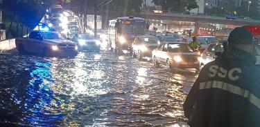 ¡Ciudad colapsada! Lluvias 