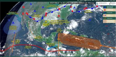 Este sábado, México enfrentará un clima severo con lluvias intensas, vientos fuertes y temperaturas extremas en diversas regiones