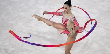 Rut Castillo se mira en la final olímpica en Tokio