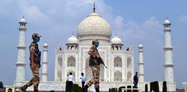 India reabre el Taj Mahal tras seis meses de cierre por pandemia de COVID-19
