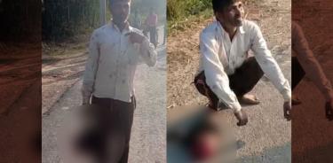 Un hombre en India decapita a su hija de 18 años y se entrega a la policía portando su cabeza