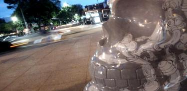 Mexicráneos: Cráneos gigantes invaden Reforma
