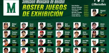 La novena nacional de beisbol tendrá dos juegos de exhibición ante Rep. Dominicana y Venezuela