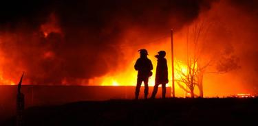 Se incendia campamento de pepenadores de la Ceda; hay un muerto y desaparecidos