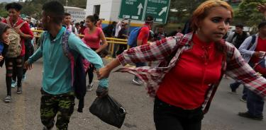 Caravana de hondureños es obligada a retornar