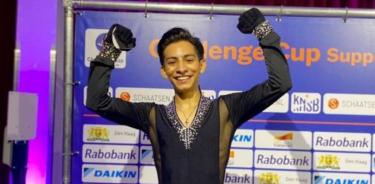 Donovan Carrillo clasificó al Mundial de Patinaje Artístico sobre hielo