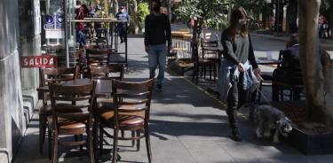 Reabren restaurantes en la CDMX; circuito Roma-Condesa luce desierto