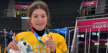 Luisa Wilson gana oro para México en Olímpicos de la Juventud de Invierno