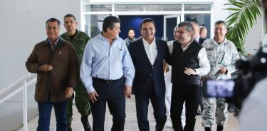 Realizan gobernadores reunión de seguridad en Tamaulipas