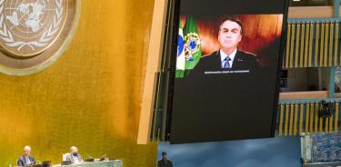 Bolsonaro se queja en la ONU de “brutal campaña” contra su política medioambiental