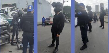 “Madrinas” de la policía capitalina coordinan brutal paliza a tres ciudadanos