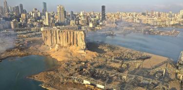 Explosión dañó 601 edificios históricos de Beirut