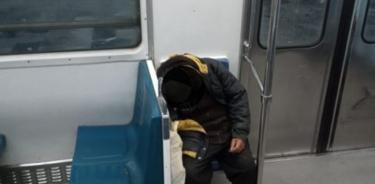 Adulto mayor muere al interior de vagón del Metro
