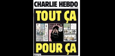 Charlie Hebdo publica la portada de Mahoma en víspera del juicio por el ataque yihadista