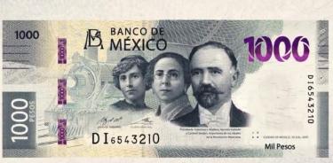 Hoy, entra en circulación un nuevo billete de Mil pesos
