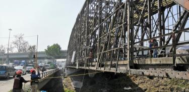 Tres años después comienza rescate  de Puente de Fierro en Ecatepec